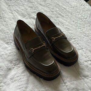 Green Sam Edelman Laura Lug Loafers